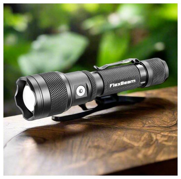 Produktbild: Powertac FlexBeam 12908 LED Taschenlampe akkubetrieben 1200lm 600h 105g