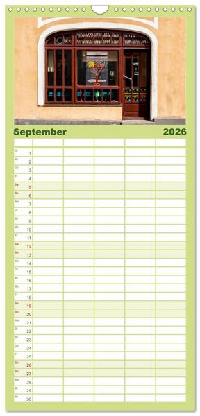 Produktbild: Familienplaner 2026 - Lettland - Streifz&uuml;ge durch das mittlere Baltikum mit 5 Spalten (Wandkalender, 21 x 45 cm) CALVENDO