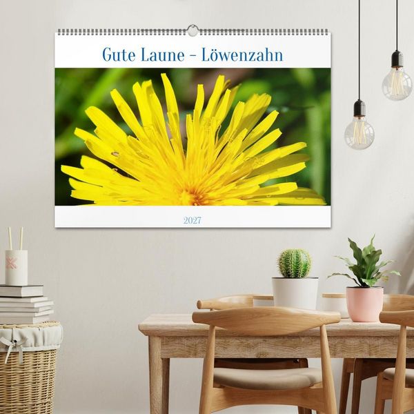 Produktbild: Gute Laune - L&ouml;wenzahn (Wandkalender 2027 DIN A2 quer), CALVENDO Monatskalender