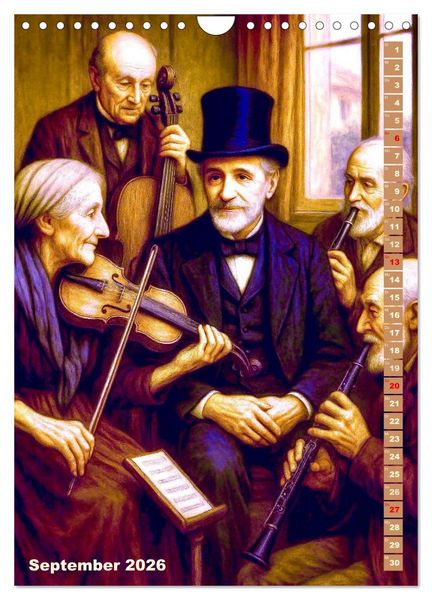 Produktbild: Giuseppe Verdi (Wandkalender 2026 DIN A4 hoch), CALVENDO Monatskalender