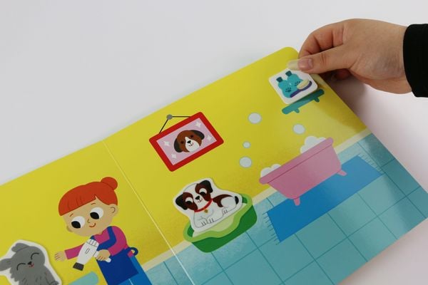 Produktbild: Stickerspa&szlig; f&uuml;r kleine H&auml;nde - Tierkinder