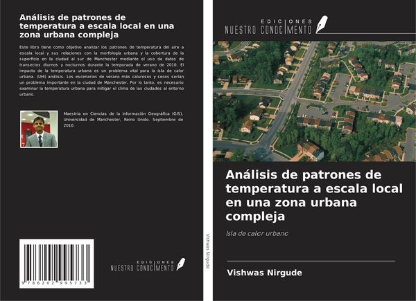 Produktbild: An&aacute;lisis de patrones de temperatura a escala local en una zona urbana compleja
