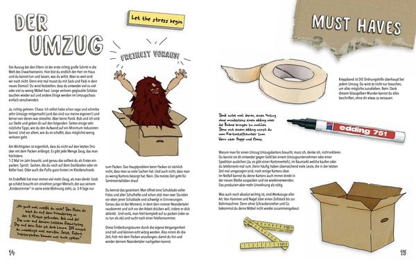 The Caveman Inside. Der Survival-Guide für die erste eigene Wohnung.