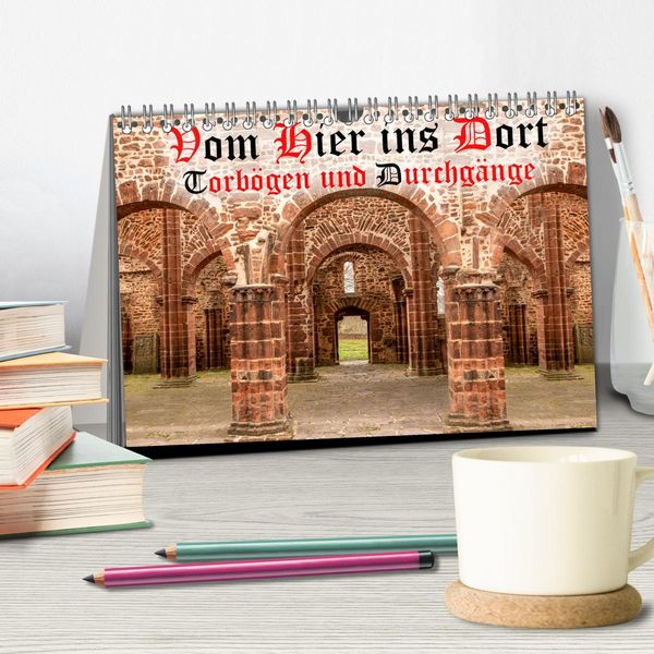 Produktbild: Vom Hier ins Dort - Torb&ouml;gen und Durchg&auml;nge (Tischkalender 2026 DIN A5 quer), CALVENDO Monatskalender