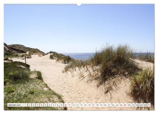 Produktbild: Vielf&auml;ltiges Sylt - Mehr als Strand (hochwertiger Premium Wandkalender 2026 DIN A2 quer), Kunstdruck in Hochglanz