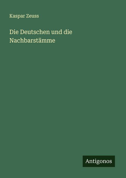 Produktbild: Die Deutschen und die Nachbarst&auml;mme