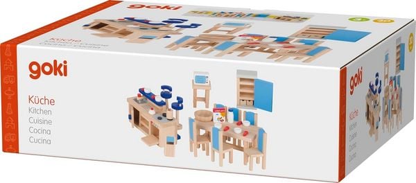 Produktbild: goki Puppenm&ouml;bel K&uuml;che f&uuml;r Puppenhaus