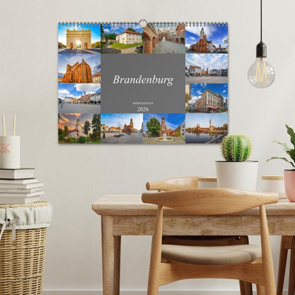 Produktbild: Brandenburg Impressionen (Wandkalender 2026 DIN A3 quer), CALVENDO Monatskalender