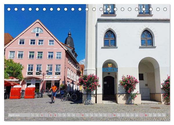 Produktbild: An der Mecklenburgischen Seenplatte Malchow und Waren/M&uuml;ritz (Tischkalender 2026 DIN A5 quer), CALVENDO Monatskalender