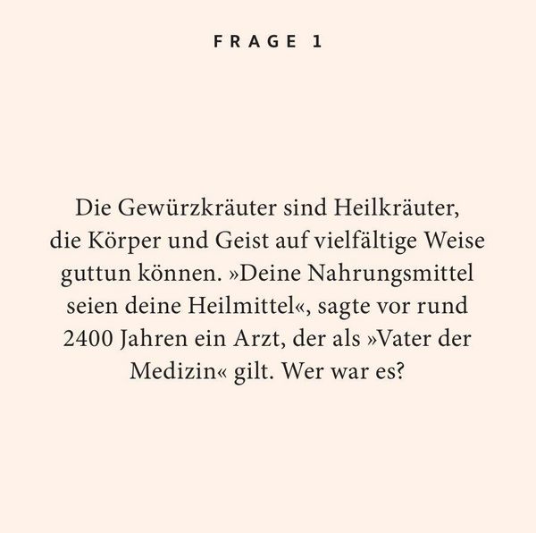 Produktbild: Gew&uuml;rze-Quiz