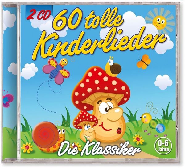 Kiddy Club: 60 Tolle Kinderlieder (2 CDs)