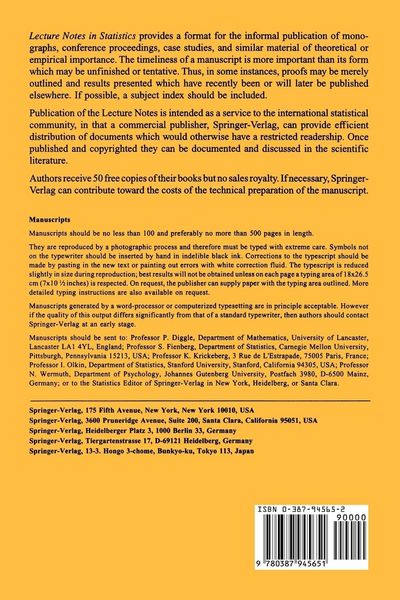 Produktbild: Statistical Modelling