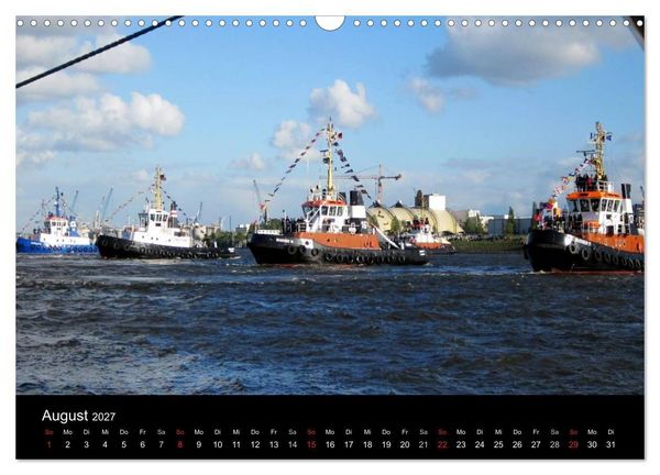 Produktbild: Hamburg Hafengeburtstag (Wandkalender 2027 DIN A3 quer), CALVENDO Monatskalender