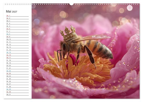 Produktbild: Tierisch genial (Wandkalender 2027 DIN A2 quer), CALVENDO Monatskalender