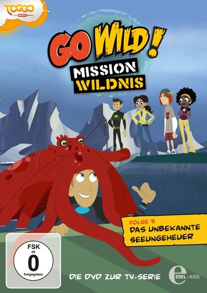 Go Wild! - Mission Wildnis - Folge 5: Das Unbekannte Seeungeheuer, DVD