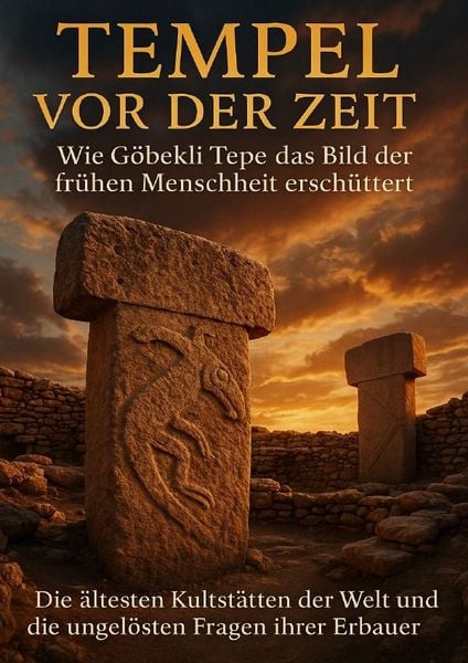 Produktbild: Tempel vor der Zeit: Wie G&ouml;bekli Tepe das Bild der fr&uuml;hen Menschheit ersch&uuml;ttert