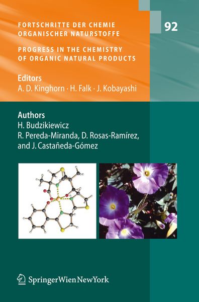Produktbild: Fortschritte der Chemie organischer Naturstoffe / Progress in the Chemistry of Organic Natural Products, Vol. 92