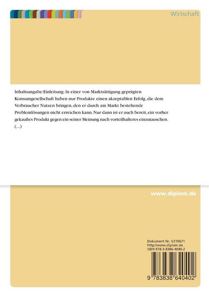 Produktbild: Vermarktung von Systemtechnologien im Bereich Konsumg&uuml;ter