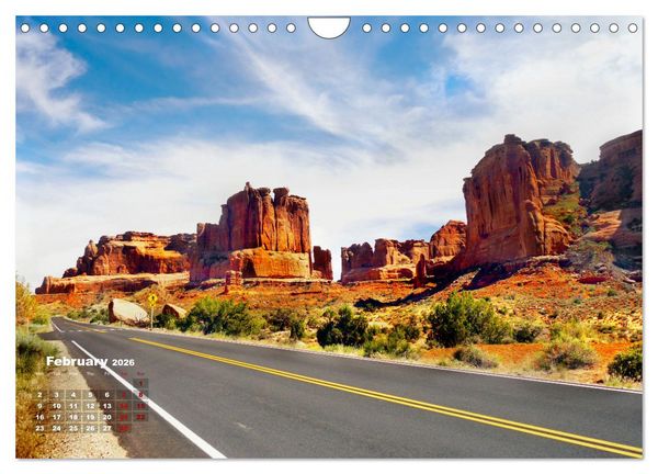 Produktbild: Arches Road Trip (Wall Calendar 2026 DIN A4 landscape), CALVENDO 12 Month Wall Calendar