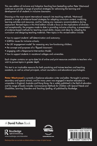 Produktbild: Inclusive and Adaptive Teaching