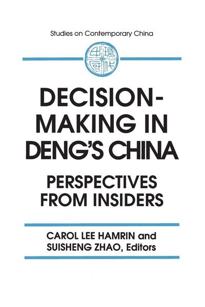 Produktbild: Decision-making in Deng's China