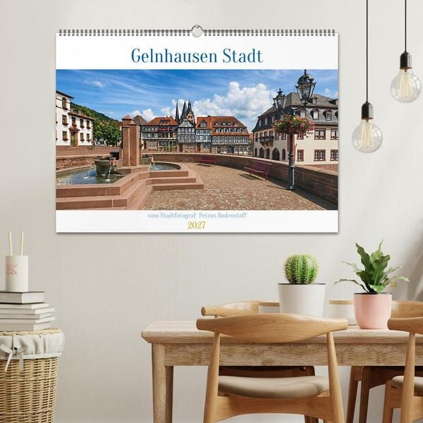 Produktbild: Gelnhausen Stadt (Wandkalender 2027 DIN A2 quer), CALVENDO Monatskalender