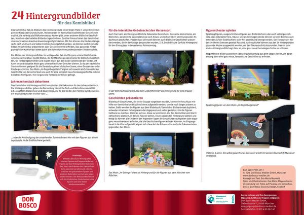 Produktbild: 24 Hintergrundbilder f&uuml;r das Kamishibai
