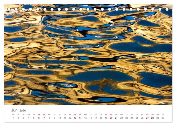 Produktbild: Aqua 2026 Fotografien von Mio Schweiger (Tischkalender 2026 DIN A5 quer), CALVENDO Monatskalender