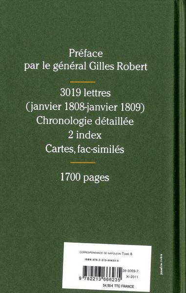Produktbild: Correspondance Generale T.8; Expansions Meridionales et Resistances,