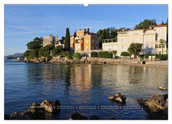 Produktbild: Zauberhaftes Opatija (Wandkalender 2026 DIN A2 quer), CALVENDO Monatskalender