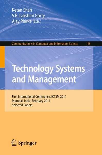 Produktbild: Technology Systems and Management