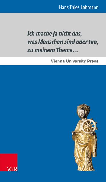 Produktbild: Ich mache ja nicht das, was Menschen sind oder tun, zu meinem Thema&hellip;
