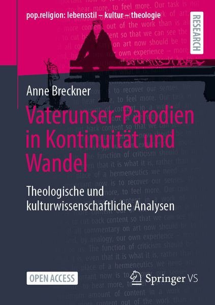Produktbild: Vaterunser-Parodien in Kontinuit&auml;t und Wandel