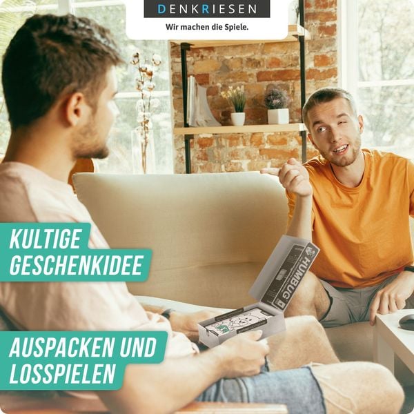 DENKRIESEN - HUMBUG® Original Edition Nr. 1 - Das zweifelhafte Kartenspiel