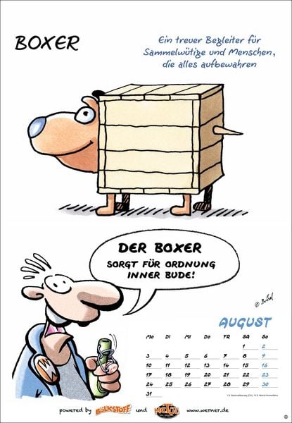 Produktbild: Werner Kalender 2026