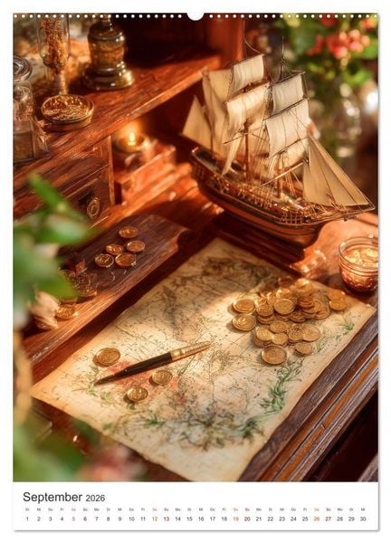 Produktbild: Maritime Meisterwerke (hochwertiger Premium Wandkalender 2026 DIN A2 hoch), Kunstdruck in Hochglanz