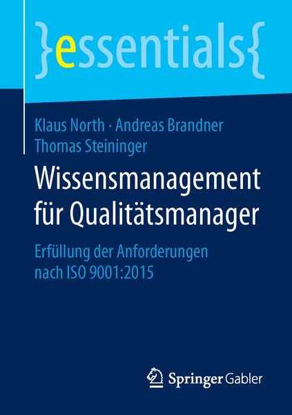Produktbild: Wissensmanagement für Qualitätsmanager
