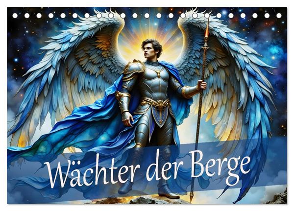 Produktbild: W&auml;chter der Berge (Tischkalender 2026 DIN A5 quer), CALVENDO Monatskalender