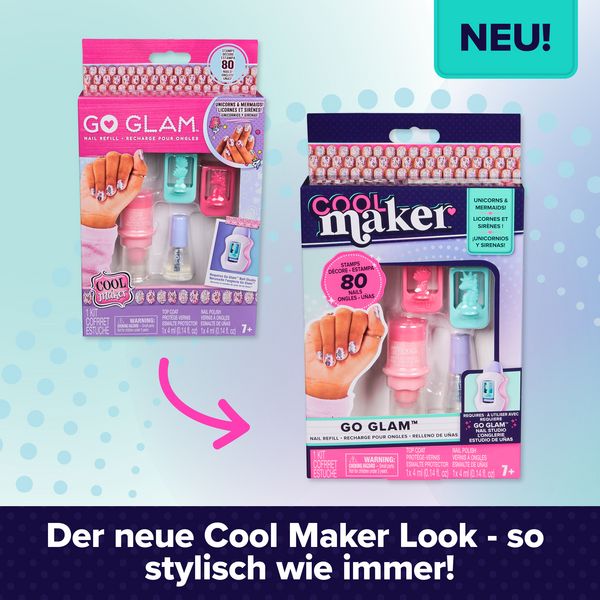 Produktbild: CLM Go Glam Nagel Salon Nachf&uuml;llpack