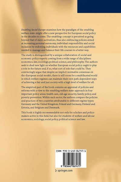 Produktbild: Enabling Social Europe