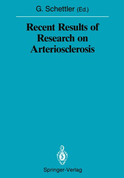 Produktbild: Recent Results of Research on Arteriosclerosis