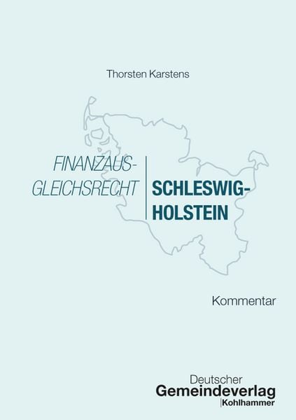 Produktbild: Finanzausgleichsrecht Schleswig-Holstein