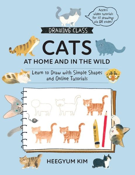 Produktbild: Drawing Class: Cats at Home and in the Wild