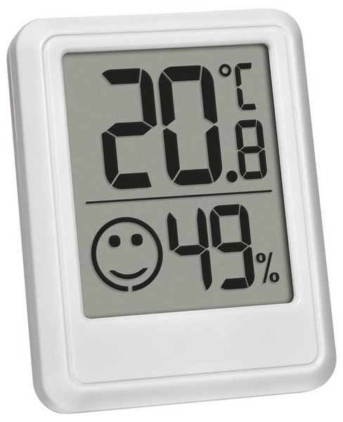 Produktbild: TFA Dostmann Thermo-/Hygrometer Wei&szlig; 30.5060.02