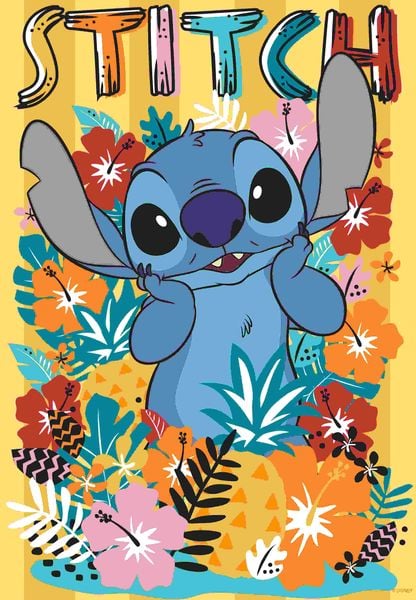 Produktbild: Erwachsenenpuzzle 300 Teile - Disney Stitch