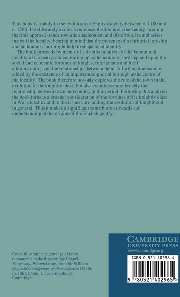 Produktbild: Lordship, Knighthood and Locality