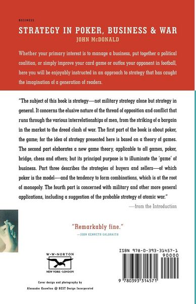 Produktbild: Strategy in Poker, Business & War