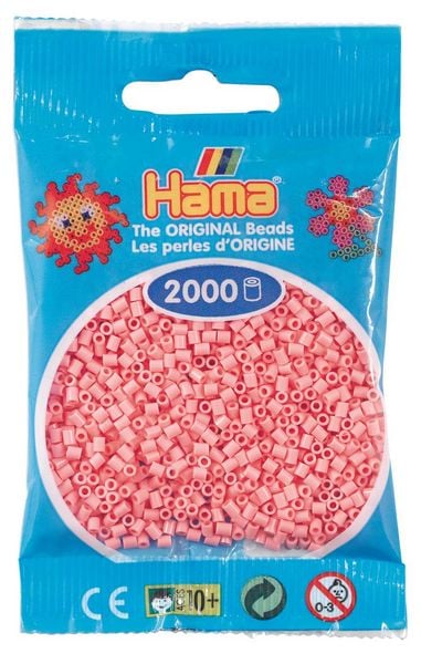 Produktbild: Mini-Perlen, 2000St. Hellrot