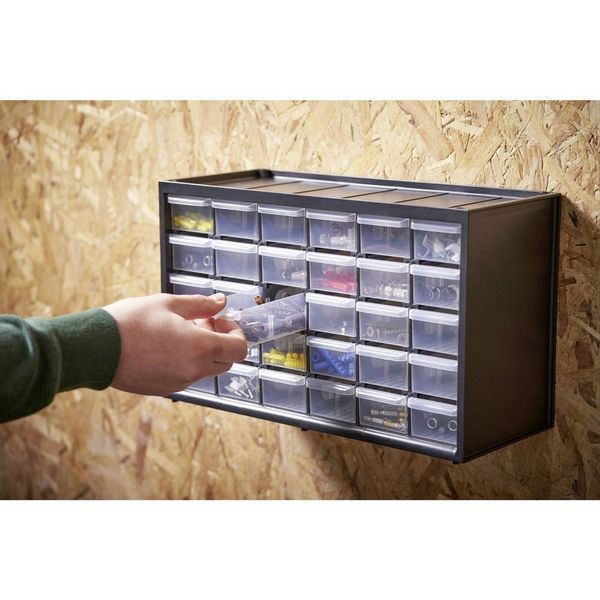 Produktbild: STANLEY Sortimentskasten (L x B x H) 36.5 x 15.5 x 22.5 cm Anzahl F&auml;cher: 30 Inhalt 1 St.