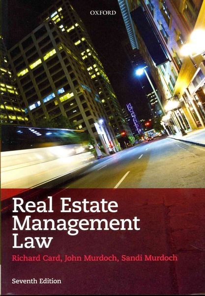 Produktbild: Real Estate Management Law